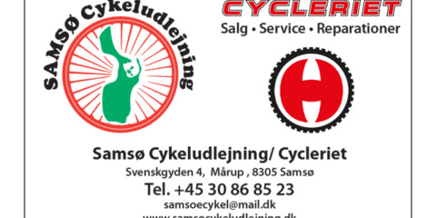 Samsø_cykeludlejning_postkort