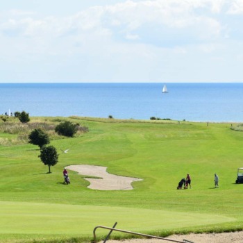 Billede af banen fra hul 12 © Samsø Golf Klub