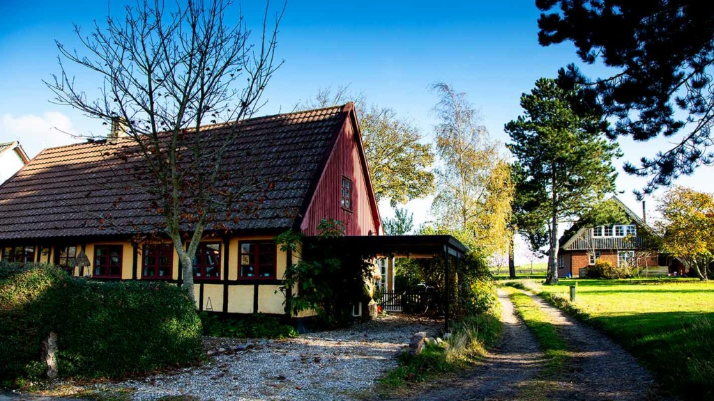 Kolby Samsø bindingsværk og hyggelige kroge