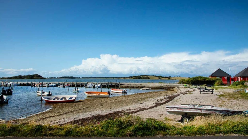 Langør Samsø inderhavn joller