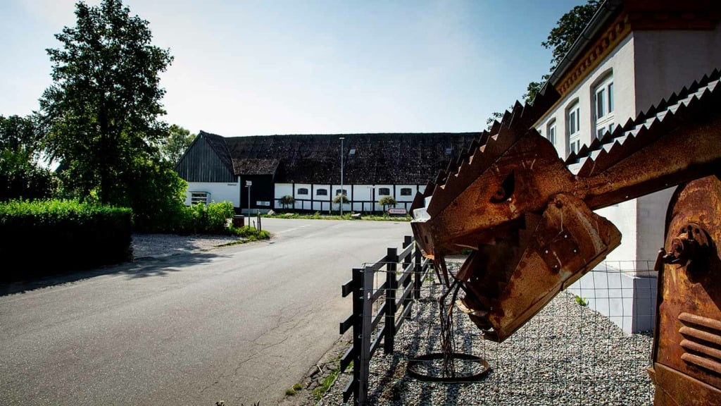 Pillemark Samsø den rustne ildspyende drage