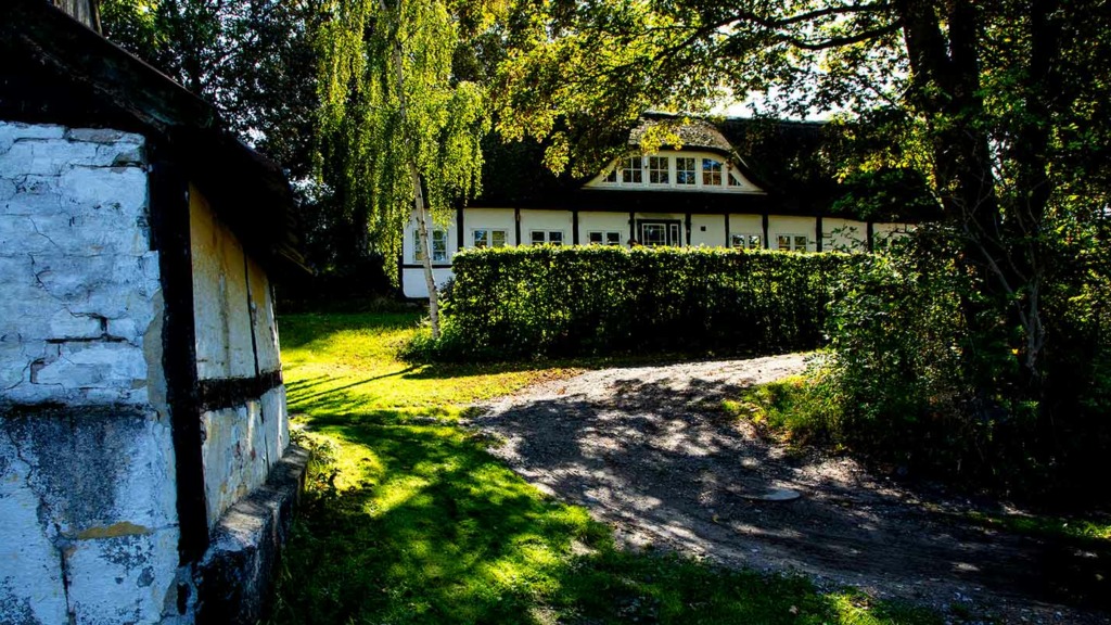 Toftebjerg Samsø landsbyidyl bindingsværk