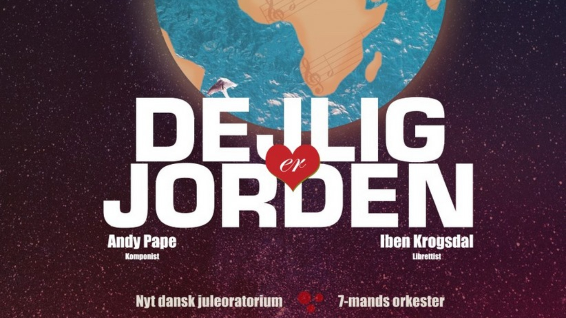 Tilbud maksimere spørge Vind billetter til Dejlig er Jorden – et nyt dansk juleoratorium |  VisitSamsoe.dk