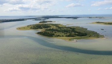 Stauns Fjord fotokred. Rune Balle, Samsø Air Safari