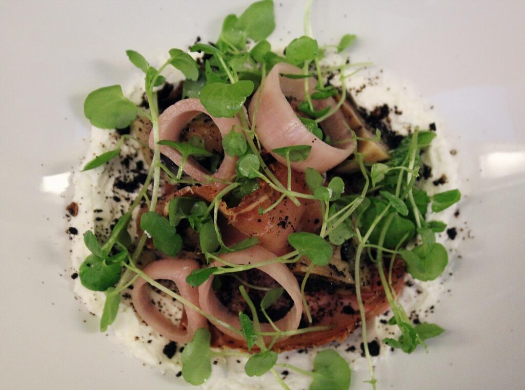 Sæsonmenu på Ballen badehotel