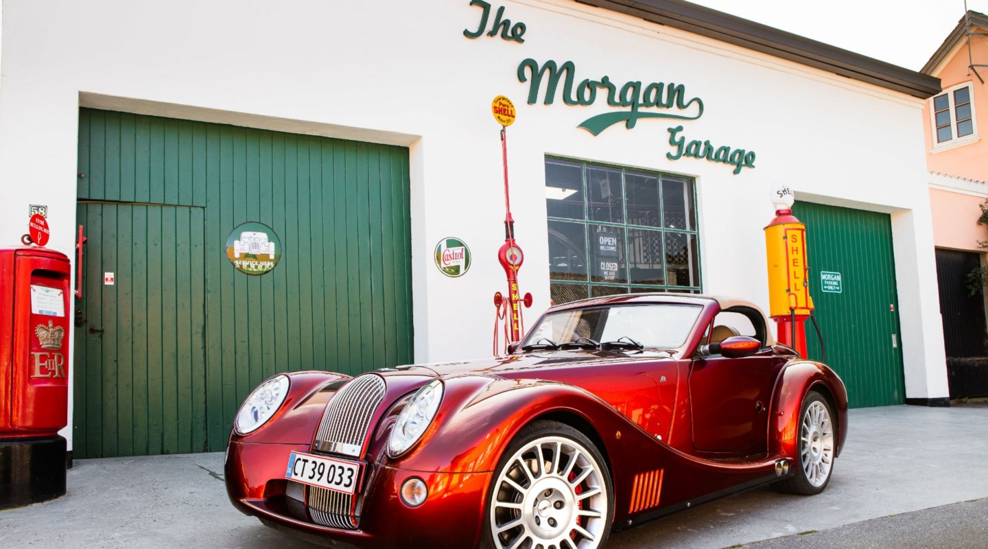 The Morgan Garage Fascade