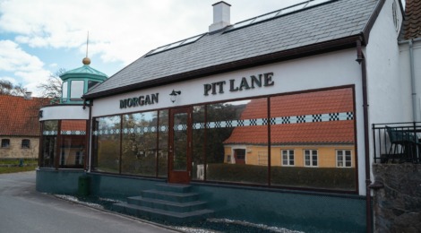The Morgan Garage Pit Lane