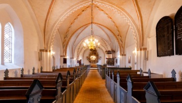 Nordby kirke indefra