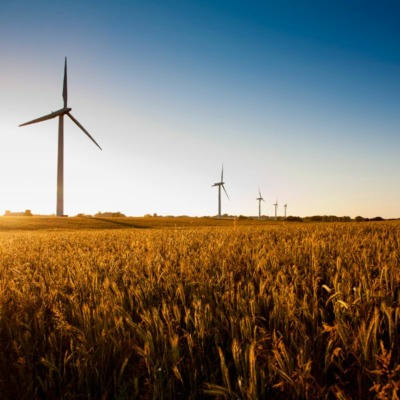 Wind turbines on Samsø