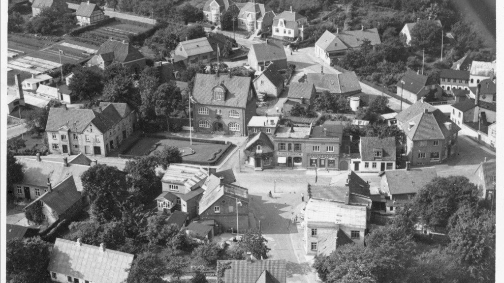 Tranebjerg_Dana Luftfoto_Det Kgl. Bibliotek_1949