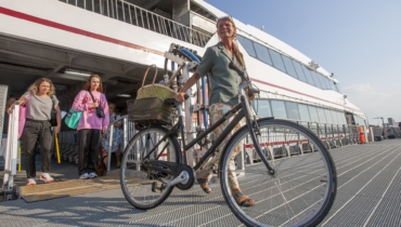 lilleøre cykel fra borde